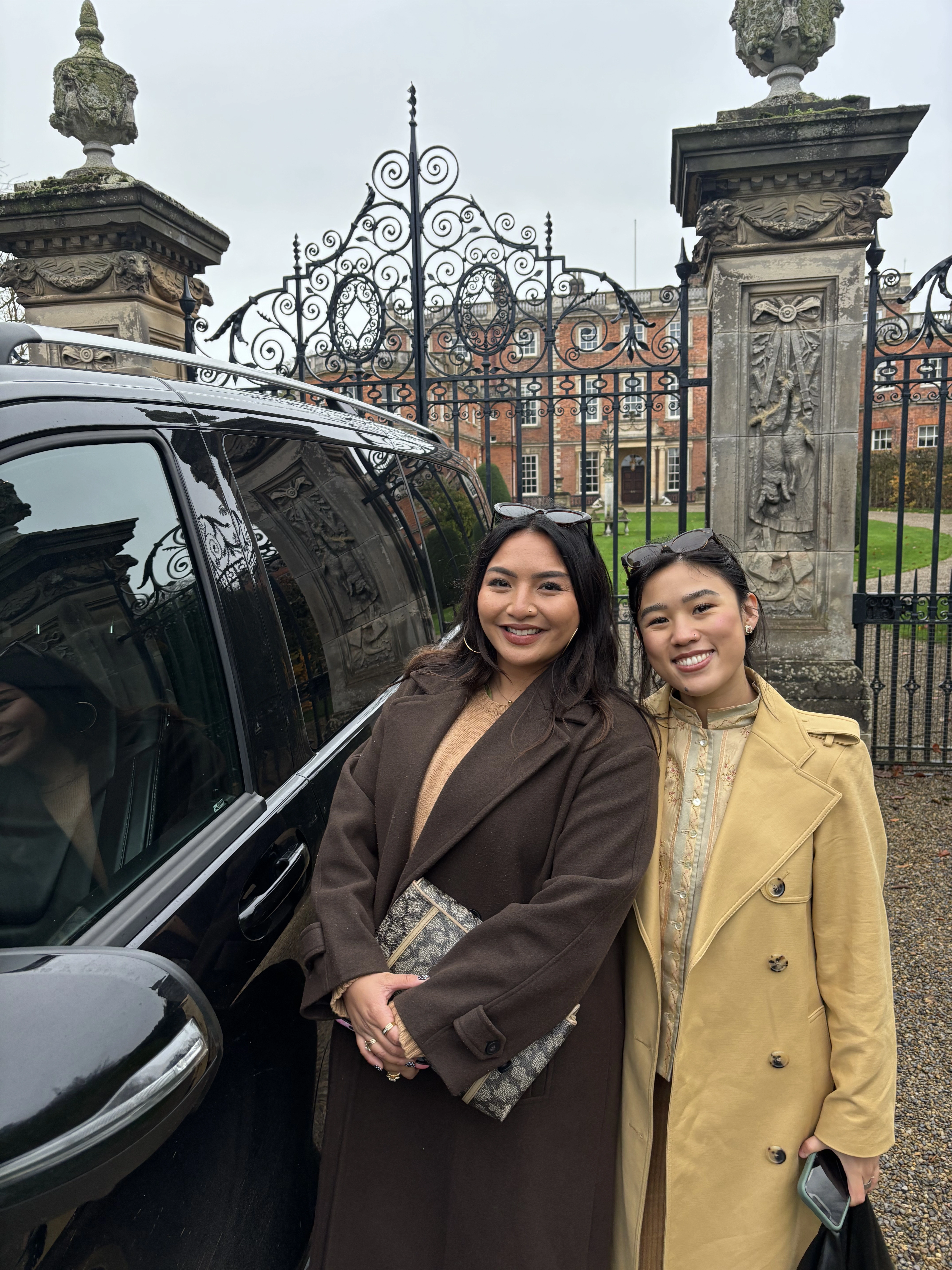 Friends enjoying a private bespoke Yorkshire tour together